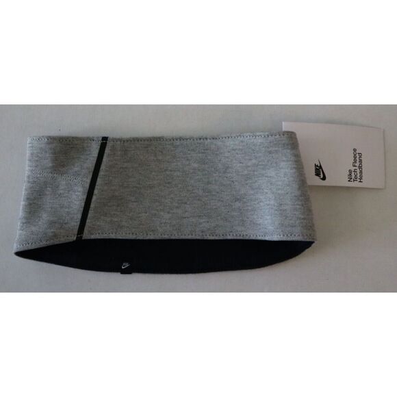 Nike N.100.4345.007 Unisex One Size Fits Most Gray Heather Tech Fleece Headband - Picture 1 of 6